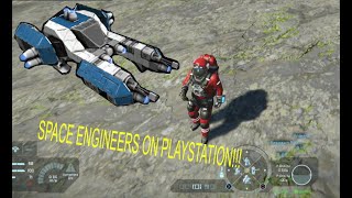 Playstation SPACE ENGINEERS!! Basic Controls!