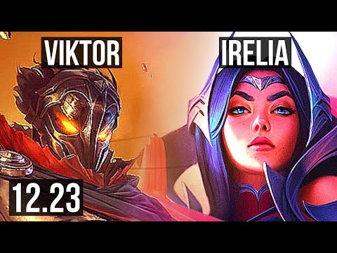 VIKTOR vs IRELIA (MID) | 7/1/4, 1300+ games | KR Diamond | 12.23