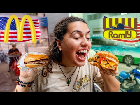 STOP Eating McDonald's in Malaysia, Instead you NEED TO Try Ramly Burger