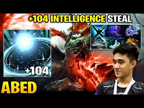 Abed OD with +104 Intelligence Steal - 28 Total Kills