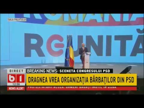 CONGRESUL PSD. DRAGNEA: VRETI SA FIU IN CONTINUARE PRESEDINTELE VOSTRU? ATUNCI ASA VA FI.
