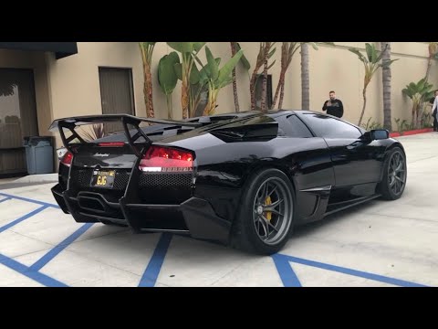 Lamborghini Murcielago Fabspeed X-pipe And Primary Cat delete Straight Pipe F1 Sound