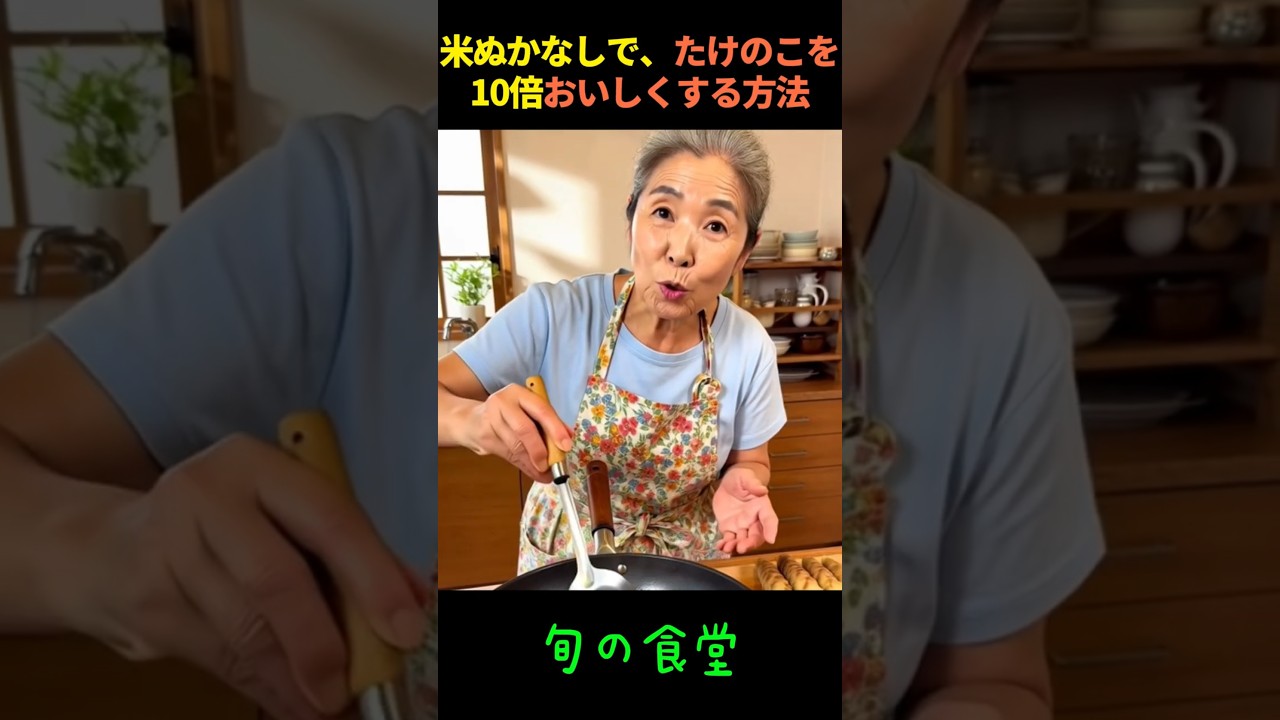 米ぬかなしで、たけのこを10倍おいしくする方法