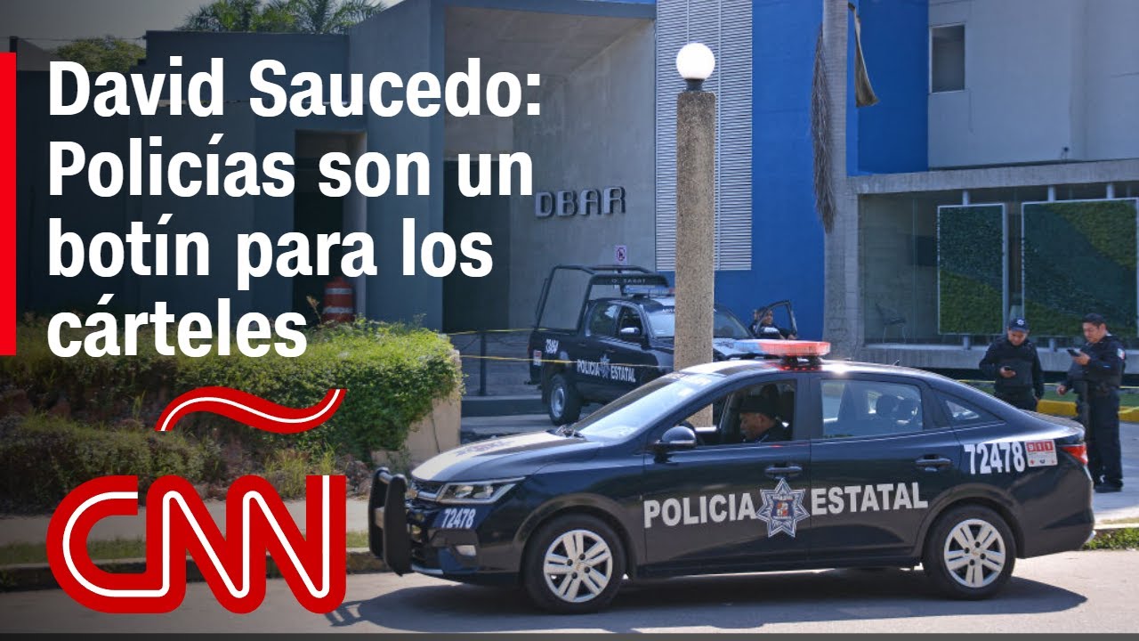 David Saucedo: Policías municipales no son una muralla para la delincuencia organizada