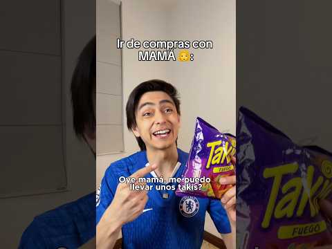 Cuando vas de compras con mamá 👩 vs papá 👨 🛍️