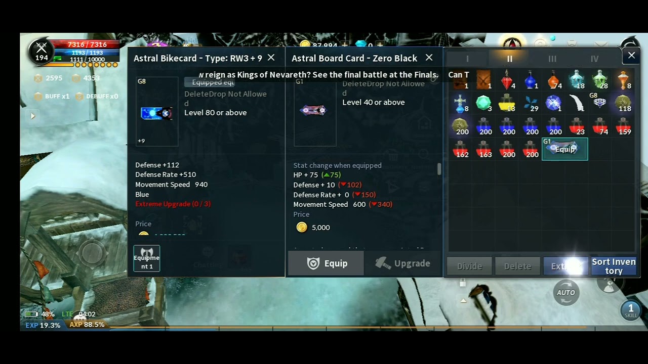 Cabal Mobile - Bike Option Scroll (Penetration) ? 😄😅