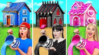 One Colored House Challenge | Funny Challenges by Multi DO