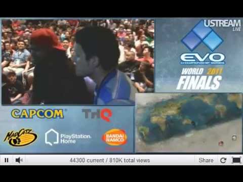 EVO 2011 - SSF4 AE - 801Strider (Makoto) vs. DR Ray (Fei Long)