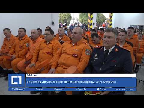 BOMBEROS VOLUNTARIOS: Actis y Yakoby Destacaron el Crecimiento del Cuartel de Brinkmann