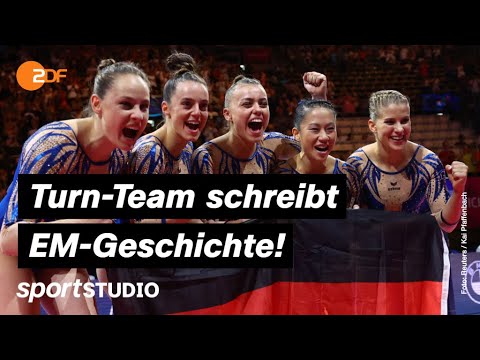 Bronze für deutsche Turnerinnen im Team | European Championships München 2022 | sportstudio