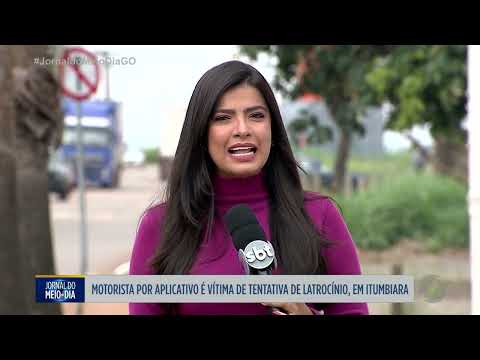 Tentativa de latrocínio em motorista de aplicativo em Itumbiara