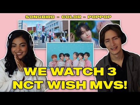 NCT WISH Deep Dive | Music Producer Couple Reacts to 'poppop' - 'Songbird' - 'COLOR' | J-pop x K-pop
