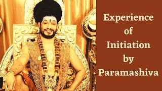 Nithyananda Satsang  Experience of Initiation by P