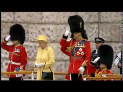 The Duke of Edinburgh Returns to Royal Duty by Attending Trooping the Colour