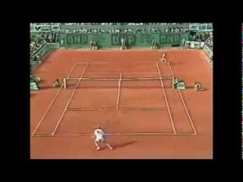 Part 2 Boris Becker vs Stefan Edberg French Open 1989 Semi final Highlights