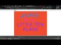 Annie And The Little Toy Plane Logo