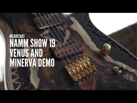 OD Guitars- Namm show 2019 guitar demo