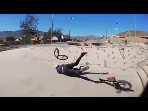 Bike Broke Into Pieces When The Poor Guy Was Trying A New Trick