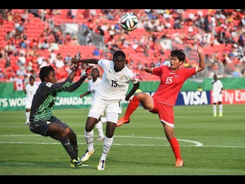 Ghana v. Korea DPR, Canada 2014 HIGHLIGHTS
