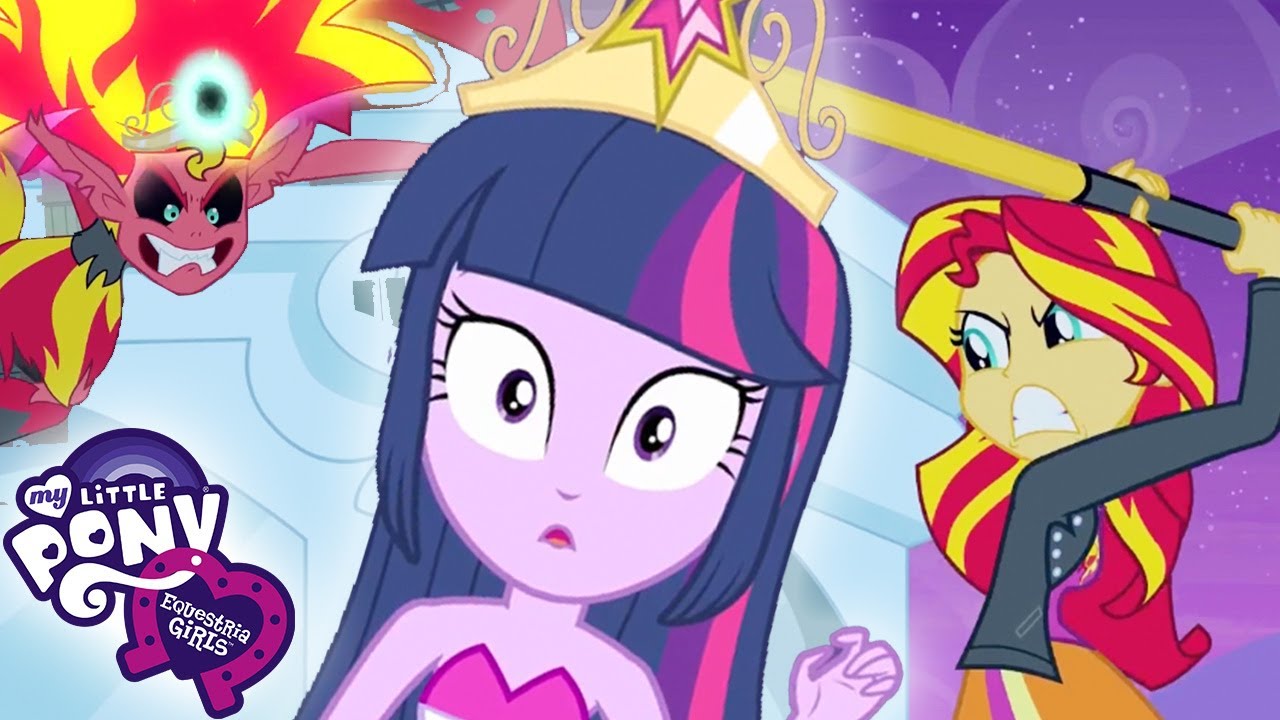 Sunset Shimmer VS Twilight Sparkle💥🥊🏆 | My Little Pony: Equestria Girls | MLPEG Movie Clip