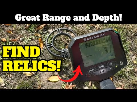 AMAZING RANGE! GreenRex Rex-8 Metal Detector