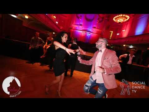 Rok Cerkvenik & Sophia Adalis - Salsa social dancing | Grazy Salsa Festival 2018