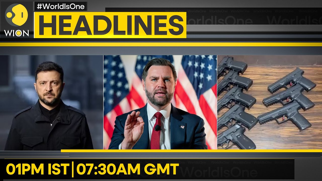 Delhi Police Bust Pak-Linked Arms Racket | Vance: Ukraine Win with a Aid is a Fantasy | HEADLINES