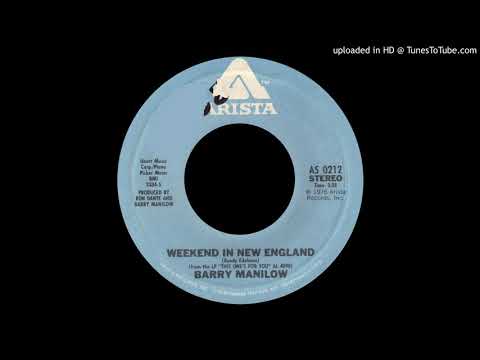 1977_080 - Barry Manilow - Weekend In New England - (45)(3.42)