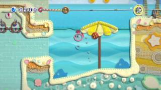 Kirby's Epic Yarn (Wii) Gameplay Trailer 3