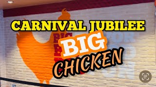 Carnival Jubilee Shaqs BIG CHICKEN Delicious Free & Included! New Carnival Eatery Cruise Food