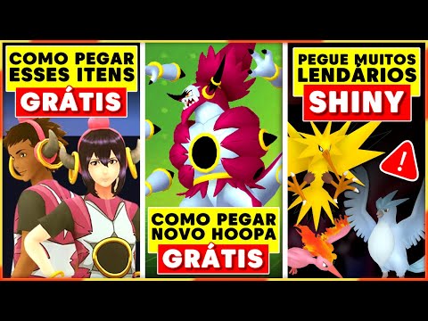 LIMITADO! EVENTO HOOPA UNBOUND NO POKÉMON GO - Como pegar POKEMON SHINY EXCLUSIVO no Pokemon Go