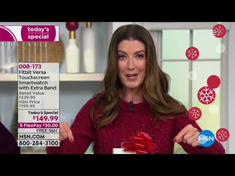 HSN | Fitbit Gifts 12.03.2018 - 05 PM