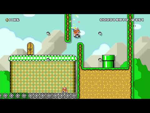 Training: Spiny Shell Surfing by NinLL72 🍄 Super Mario Maker ✹Wii U✹ #bcc