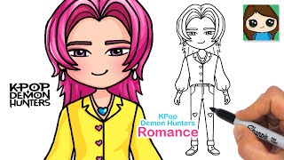 How to Draw Romance | KPop Demon Hunters Saja Boys