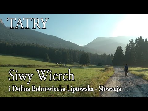 🇸🇰 TATRY ZACHODNIE 🌄 Siwy Wierch • Dol. Bobrowiecka (Sivý vrch a údolie Bobrovecká)