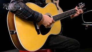 Video thumbnail for Martin OM-35E Standard Orchestra Model Acoustic-Electric Guitar by Musician's Friend