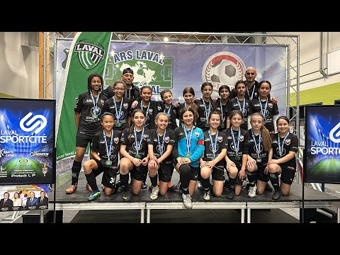 🥈AS Laval Black (U11F-A) - ARS Laval National Tournament 2023