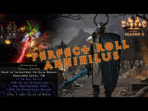 D2R Perfect Roll Anni / Zealer / Smiter / Paladin / Patch 2.5