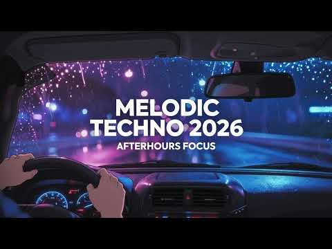 Melodic Techno Mix 2026—Night Drive Journey / Afterhours Focus / Stress Relief, Chill & Relax 🌙 #3
