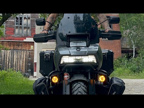 Harley Davidson Pan America with Vance and Hines exhaust