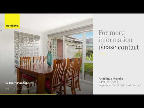 35 Thompson Circuit, Mill Park, VIC 3082, 3 chambres, 2 salles de bain, House