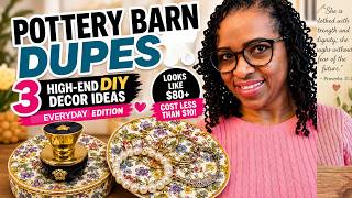 POTTERY BARN DUPES Using Dollar Tree Items | High-End DIY Decor Ideas
