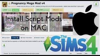 HOW TO: Install Sims 4 Script Mods on a MAC | CSIMS4