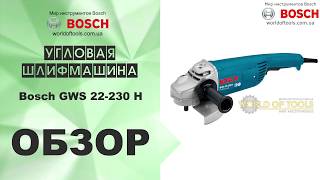 Bosch GWS 22-230 H (0601882103) - відео 1