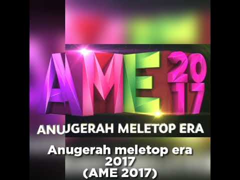 Evolution of Anugerah Meletop Era 2014 - 2021 (AME 2014 - AME 2021) Logos