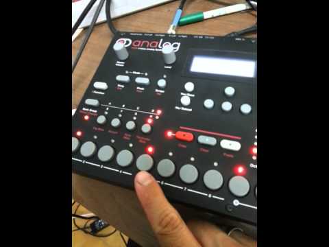 analog four - doing a SLIDE in note trigs