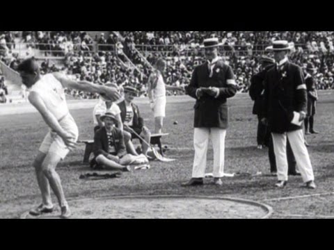 Finland's Armas Taipale Wins Discus Gold - Classic Highlights | Stockholm 1912 Olympics