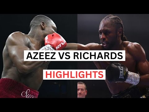 Dan Azeez vs Craig Richards Highlights & Knockouts
