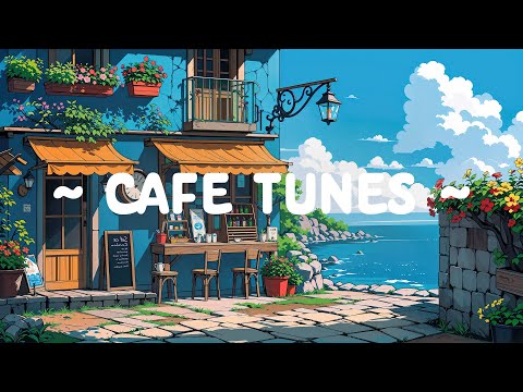 Coffee in Seaside 🌊 Tranquility with Lofi Cafe ☕ Lofi Hip Hop / beats to relax - chill - study