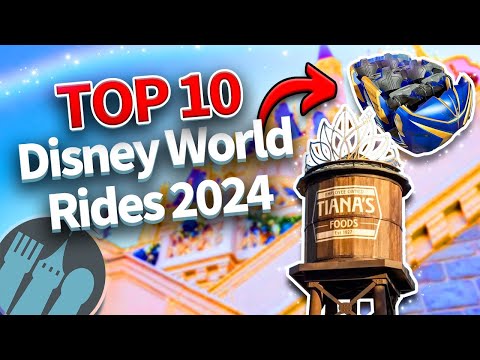 TOP 10 Rides in Disney World in 2024